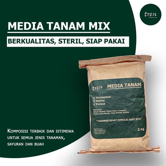 TREN MEDIA TANAM MIX Media Tanam Premium Siap Pakai