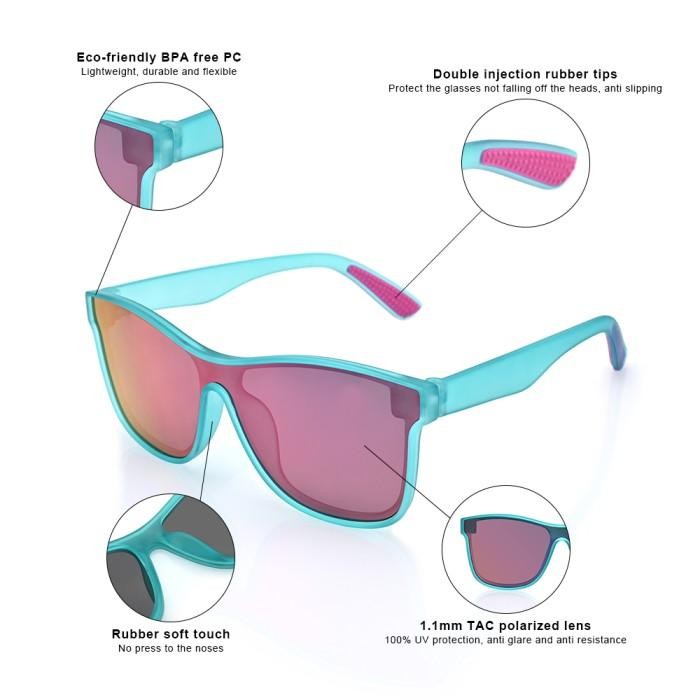 Running Addict Adrenaline Kacamata Polarized Uv400 Original Frame Lensa