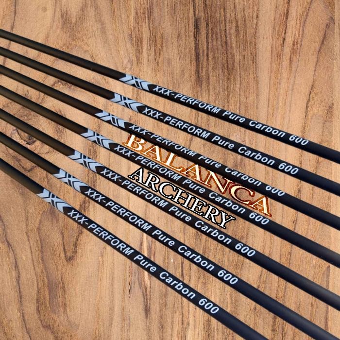 arrow pure carbon spine 600 - xxx-perform pure carbon 600 - panahan kode 41