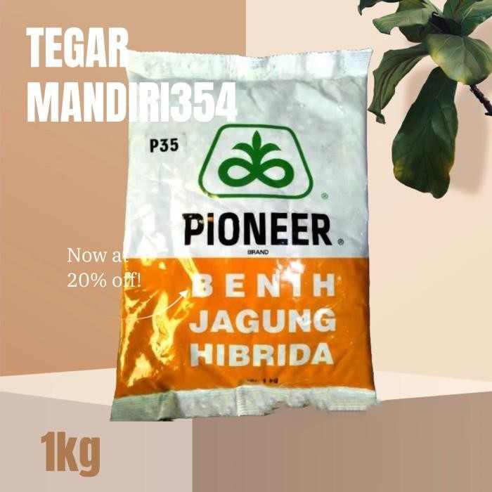 (Allthebest) Benih jagung p35 1kg bibit jagung pioner p 35