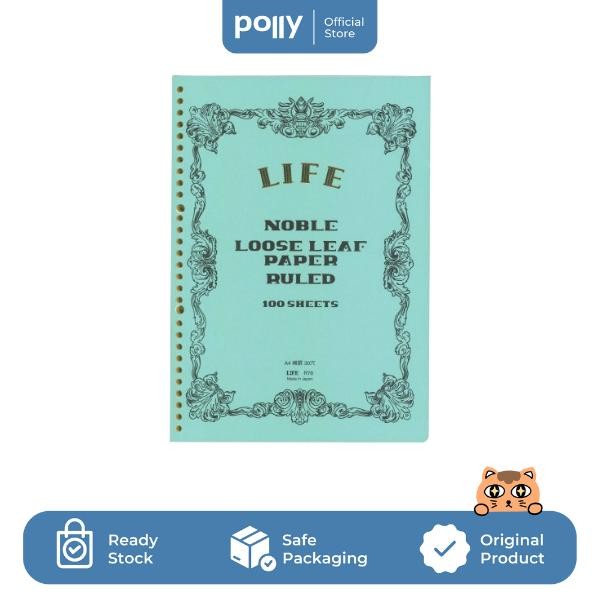 

Life Noble A4 Loose Leaf Paper / Kertas Binder Kode 1257