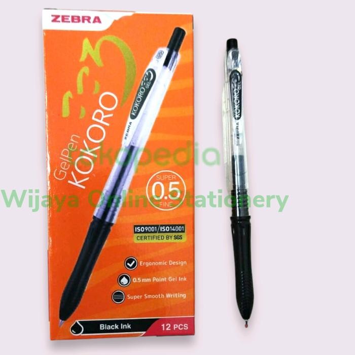 

Bolpen ZEBRA GELPEN KOKORO GEL 0.5