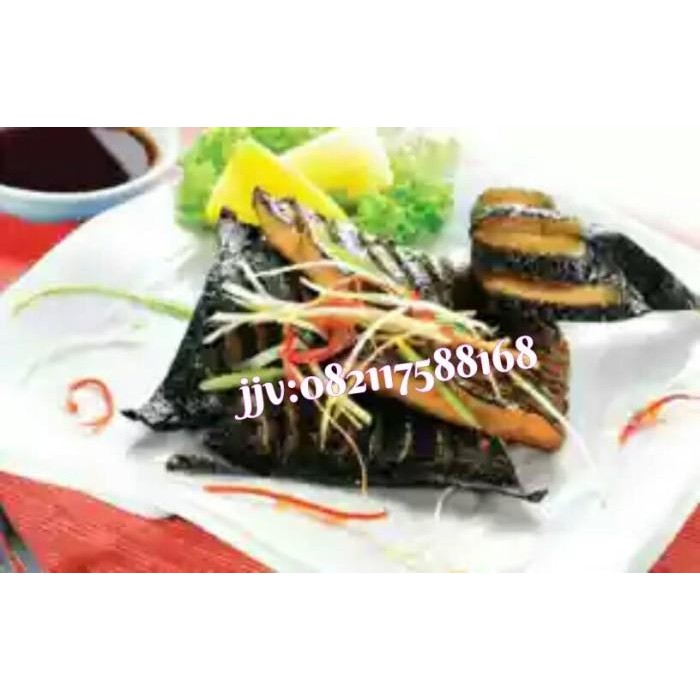 

Diskon! Promo Black Pomfret Fish Vegetarian Ikan Bawal Hitam Vegan 500Gr
