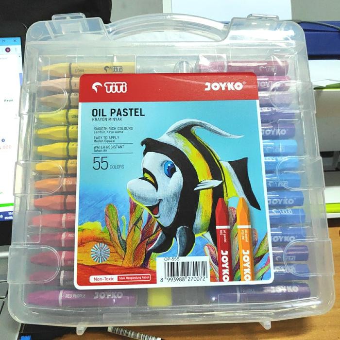 

Crayon Joyko 55 Warna / Krayon Joyko 55 Warna