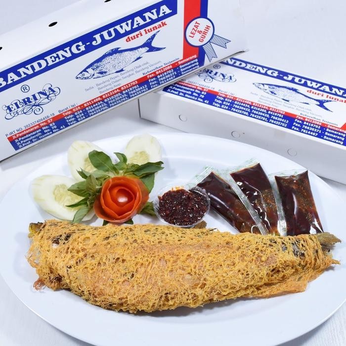 

Diskon! Promo Bandeng Presto Juwana Erlina Khas Semarang Vacuum Basah 1 Ekor