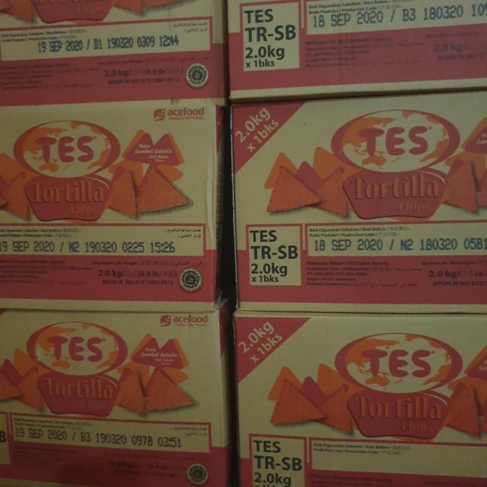 

Diskon! Promo Tortilla Rasa Balado Snack 1 Dus Isi 2Kg