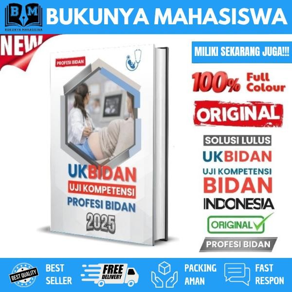 new buku ukbi uji kompetensi bidan 2025 terbaru shopee