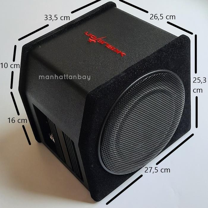 Siap Kirim Basstube Subwoofer 8 Inch Skeleton Skt-L08D Aktif Bass Mantap
