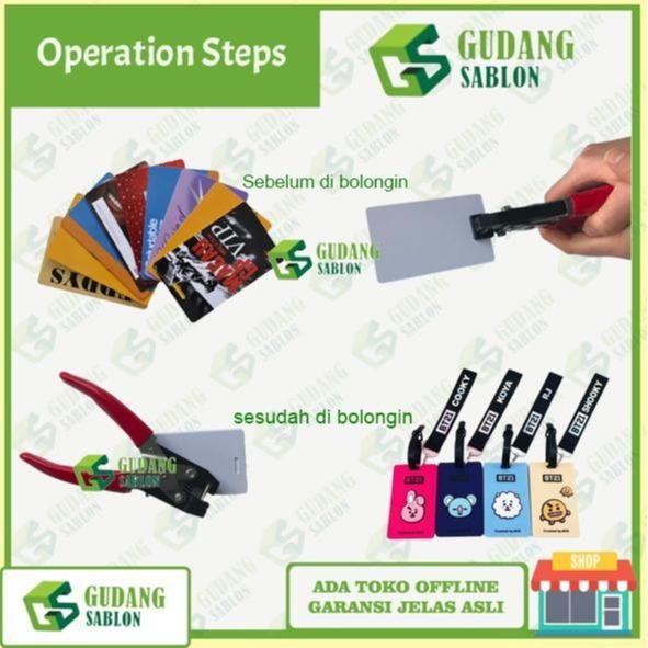 

Tang Pembolong Pvc Id Card Merek Dkq