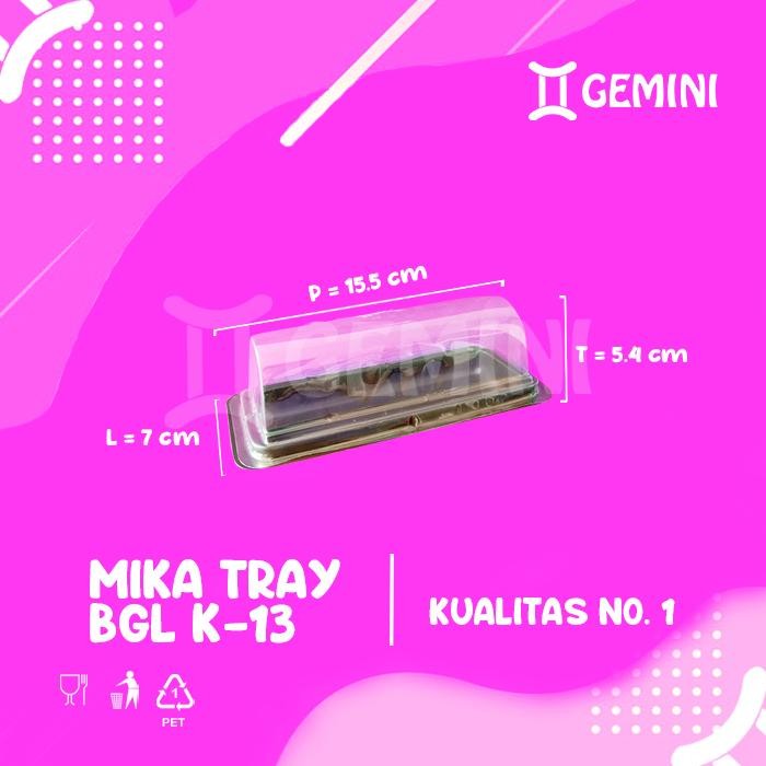 JT MIKA TRAY BOLU GULUNG 13/ MIKA TEMPAT KUE/ KOTAK MIKA KUE BOLU MURAH