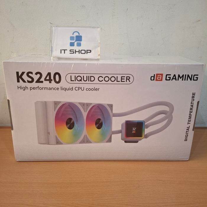 DIGITAL ALLIANCE KAZE KS240 ARGB LIQUID CPU COOLER - WHITE