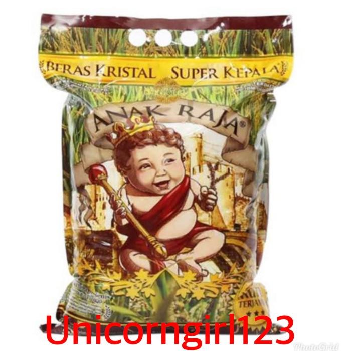 

New Beras Anak Raja Pulen Wangi 5 kg...Ori Ready
