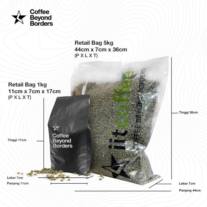 

New Arabica Green Beans - Aceh Bener Meriah Natural Ready