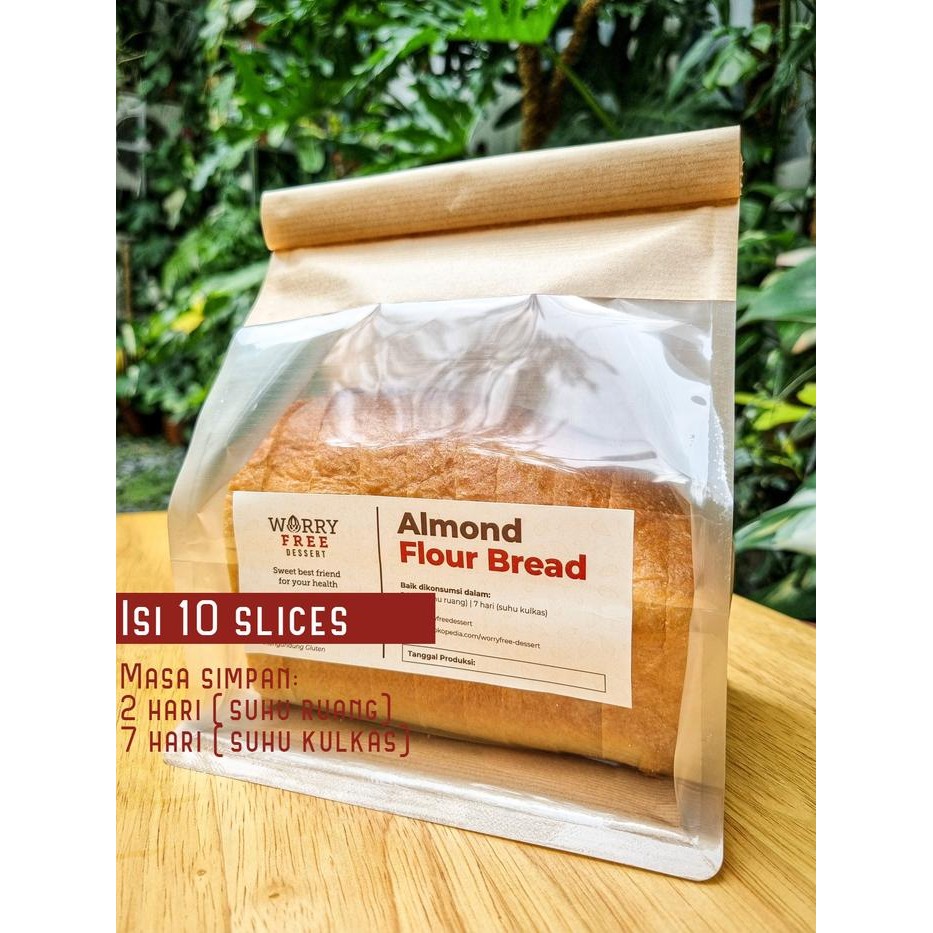 

Terbaru Worryfree Almond Flour Bread (Roti Tawar Tepung Almond) Ready