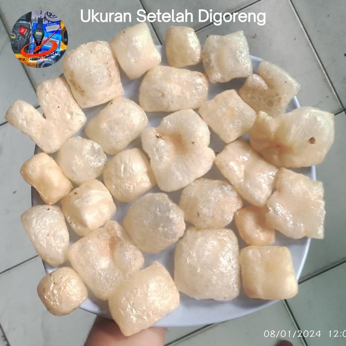 

Terbaru GROSIR 5KG Kerupuk Kulit Sapi Mentah Kotak Asli Kulit Sapi Dorokdok Food Makanan Krupuk