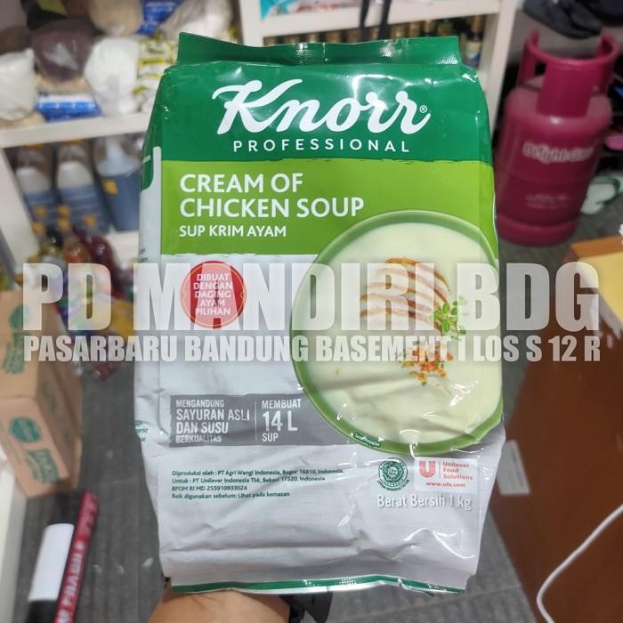 

(Allthebest) Knorr Cream of Chicken Soup 1Kg / Sup Krim Ayam / ZUPA ZUPA