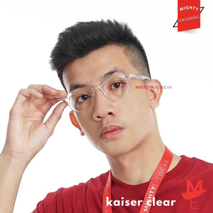 Mighty Kacamata Photochromic Antiradiasi Pria - Kaiser Clear