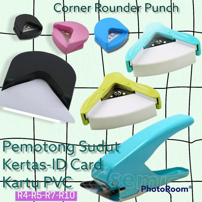 

ID PEMOTONG SUDUT KARTU/KERTAS MINI CORNER ROUNDER PUNCH