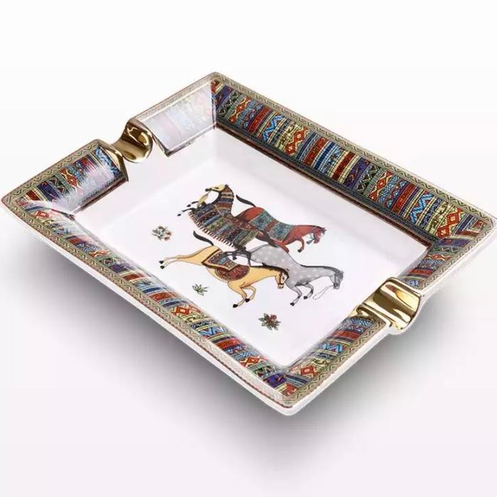 Exclusive ceramic cigar ashtray 2 (asbak cerutu)