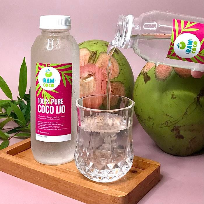 

RAW COCO - PAKET 4X COCO IJO 500ML - AIR KELAPA HIJAU MURNI