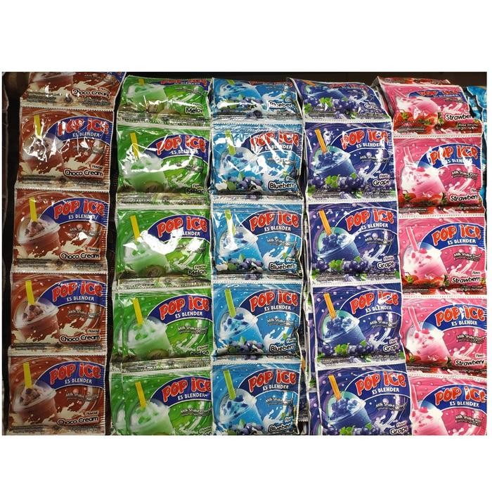 

POP ICE MINUMAN INSTANT [RASA BUAH] ISI 10 SACHET POPICE