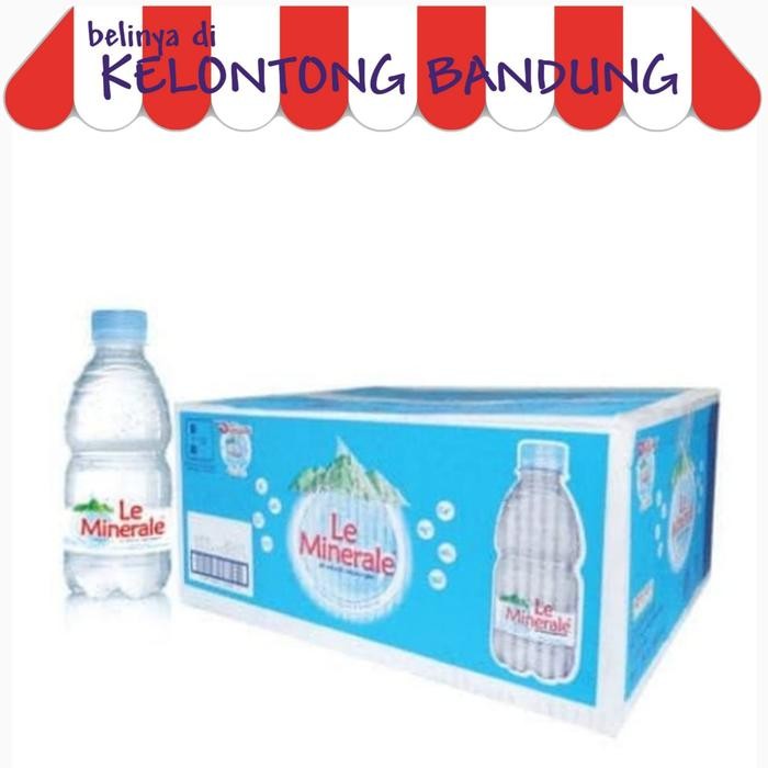 

LE MINERALE BOTOL PET 330ML AIR MINUM MINERAL LEMINERALE 330 ML - DUS