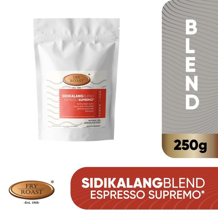 

KOPI SIDIKALANG ESPRESSO SUPREMO 250 GRAM (BIJI/BUBUK)