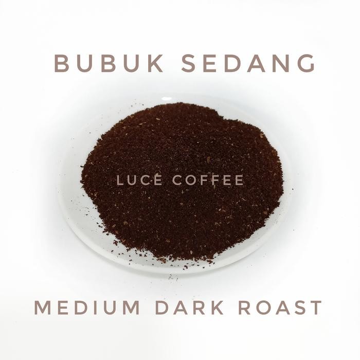 

LUCE COFFEE ESPRESSO BLEND ROBUSTA ARABICA 500GR - BIJI SANGRAI ATAU BUBUK