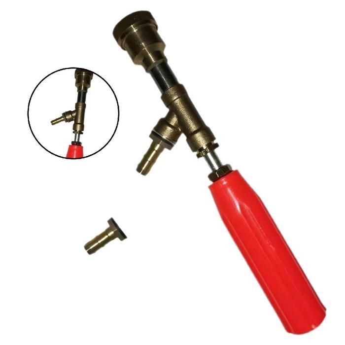 Original PAKET GUN 20CM SPRAYER + NEPLE - Stik Gun Sprayer Cuci Motor & Mobil AC