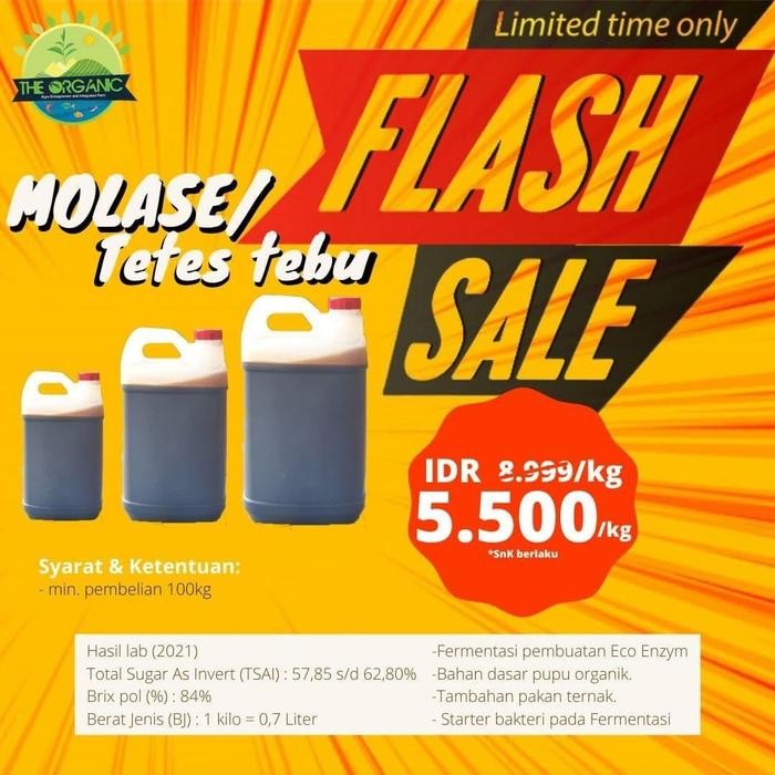 

MOLASE - TETES TEBU 1KG MURNI (HARGA PER KILO) BESTSELLER.!!