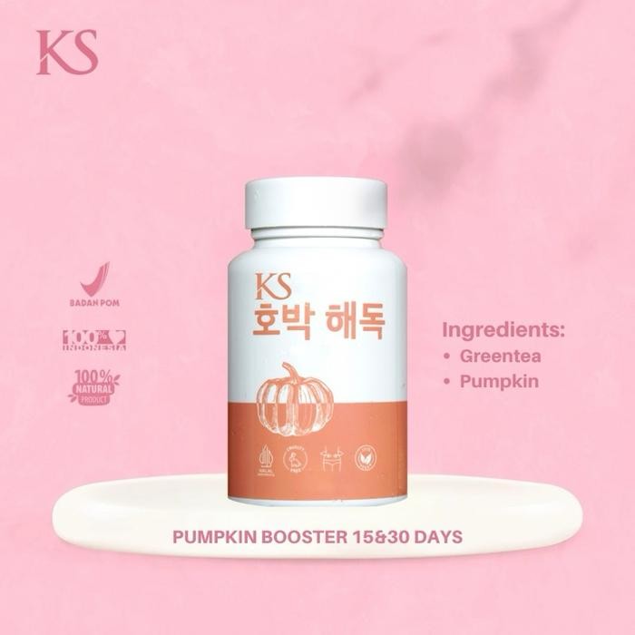 

Natural Pumpkin Booster 15&30 Hari - Green Tea & Pumpkin