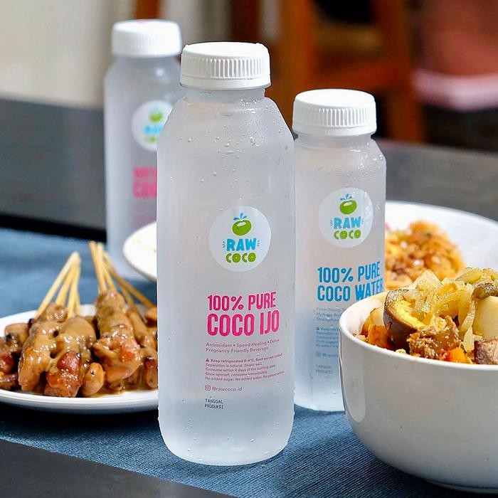 

RAW COCO - COCO IJO 500ML - AIR KELAPA HIJAU MURNI