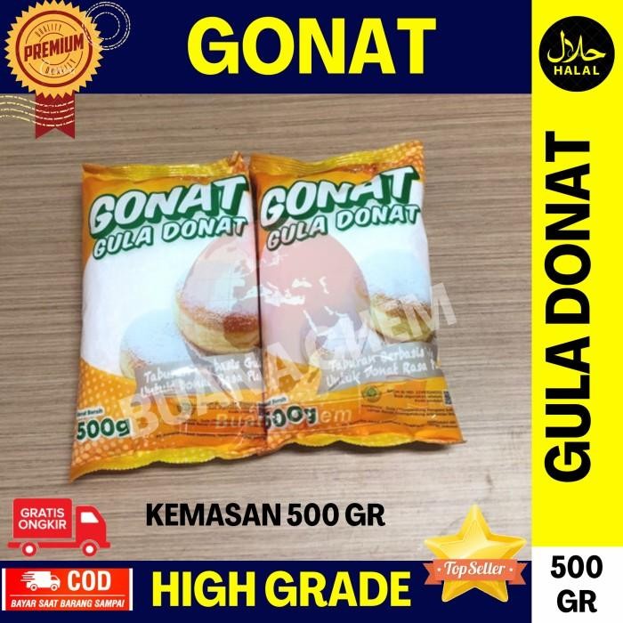

(Allthebest) Gula Halus Gonat 500 gram / Gula Donat Dingin Tepung / Dextrose