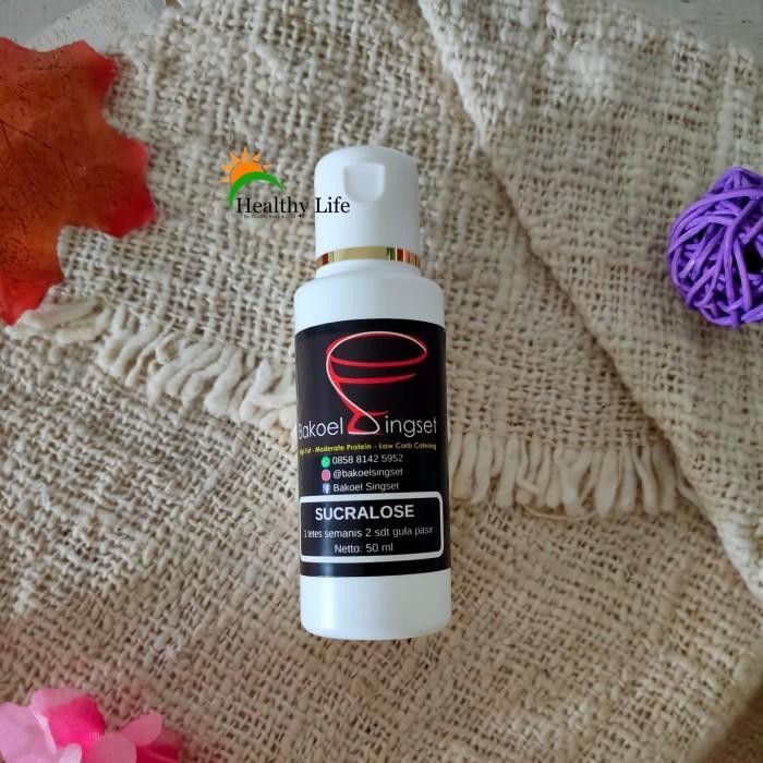 

(Allthebest) Sucra Drop (Sucralose tetes Bakoel singset 50ml kemasan baru)