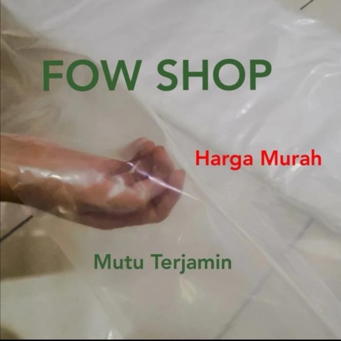 

Plastik PE Bening Lebar 4 meter