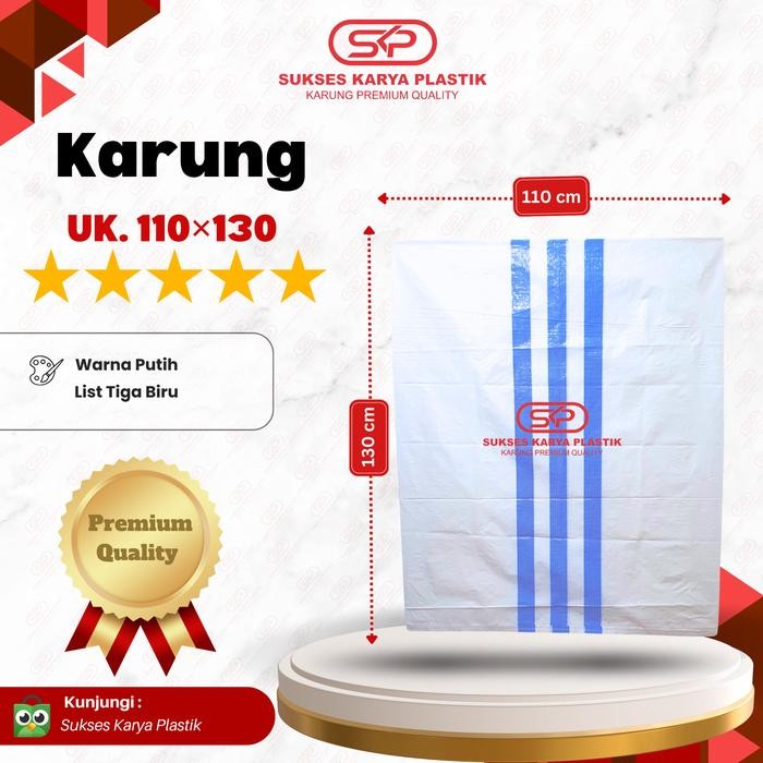 

Karung Plastik 110 X 130 cm Premium Lis 3 Biru Karung Plastik 110X130 MINIMAL ORDER 5