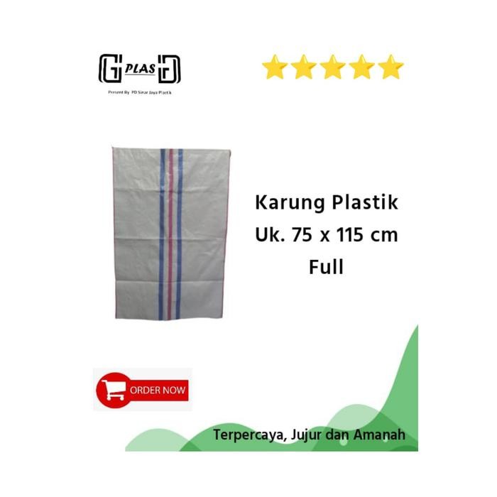 

Karung Plastik uk.75x115 Cream Hijau MINIMAL ORDER 5
