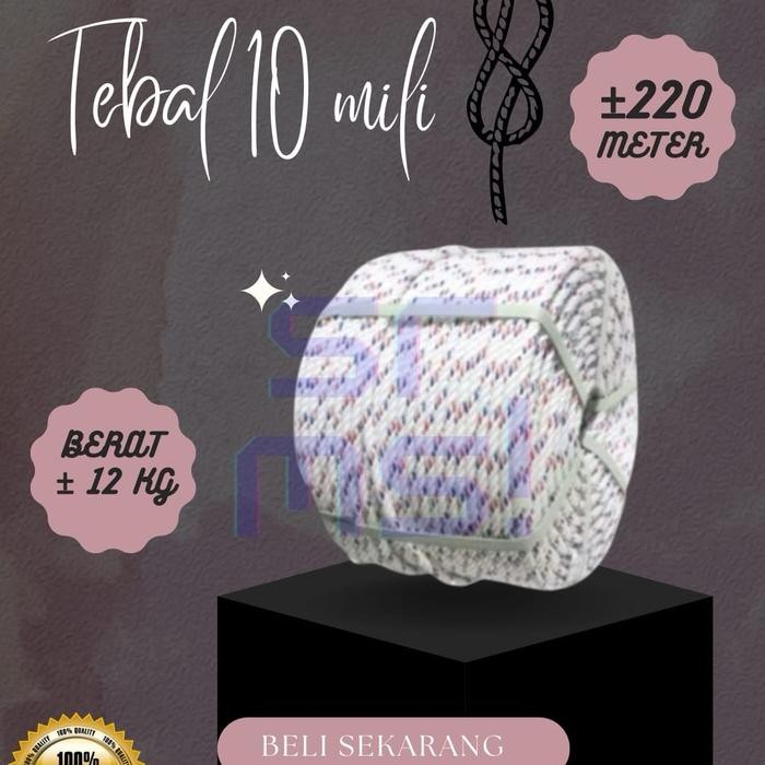 TALI TAMBANG PLASTIK 10 MM / TALI TAMBANG PPD 10 MM / TAMBANG 10 MM