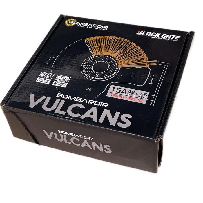 Trafo Donat 15A 56V-42V CT TIPIS 1U Vulcans Bombardir Travo Toroid Vulcans Bombardir 15 Amper CT 56