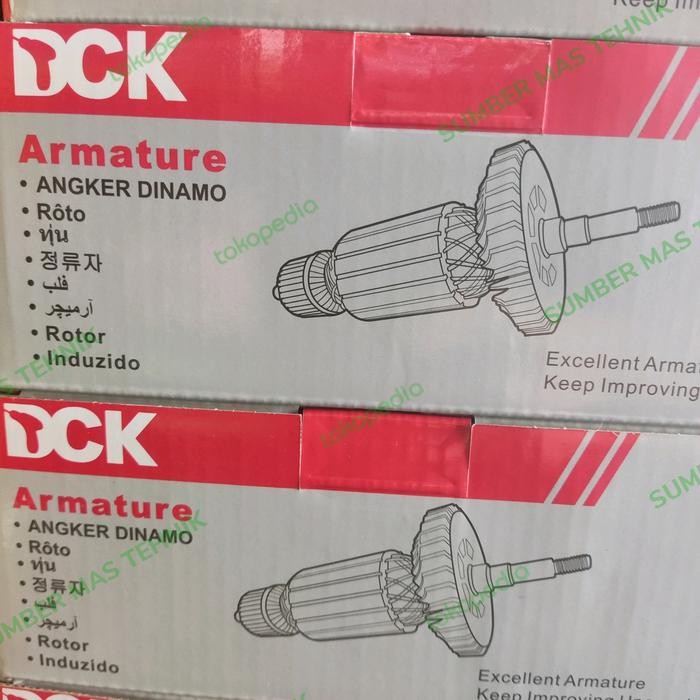 Stok Terbatas Angker Dca Ajz16A Armature Bor Tangan 16Mm Dca Ajz 16A Dck Kjz16 Rotor