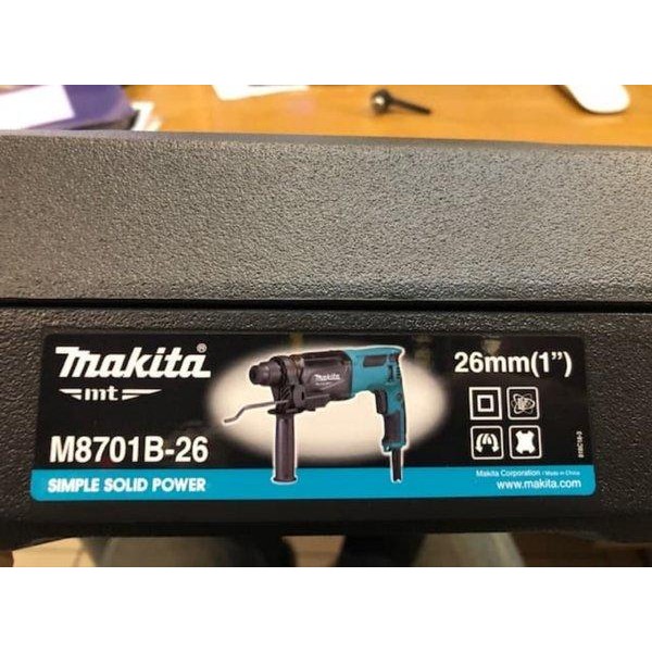 Spesial Makita M8701B26 Mesin Bor Beton Rotary Hammer Drill M8701B 26 26Mm