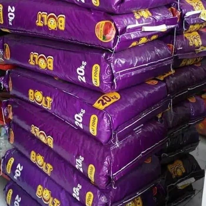 Bolt Cat 20kg Cat Food Makanan Kucing / Bolt Cat 20kg