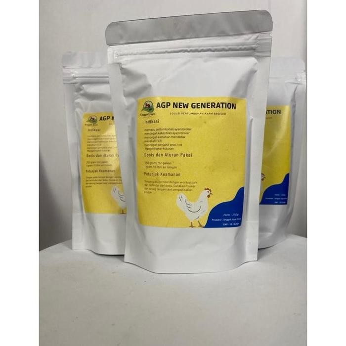  AGP NEW GENERATION, AGP BROILER Pemacu pertumbuhan ( agp alternatif penggemuk ayam broiler)