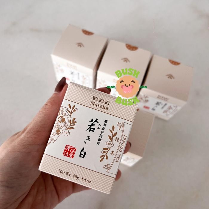 

READY STOCK - Ippodo Tea Wakaki Shiro Matcha Matcha Powder Ceremonial Powder Pure Matcha