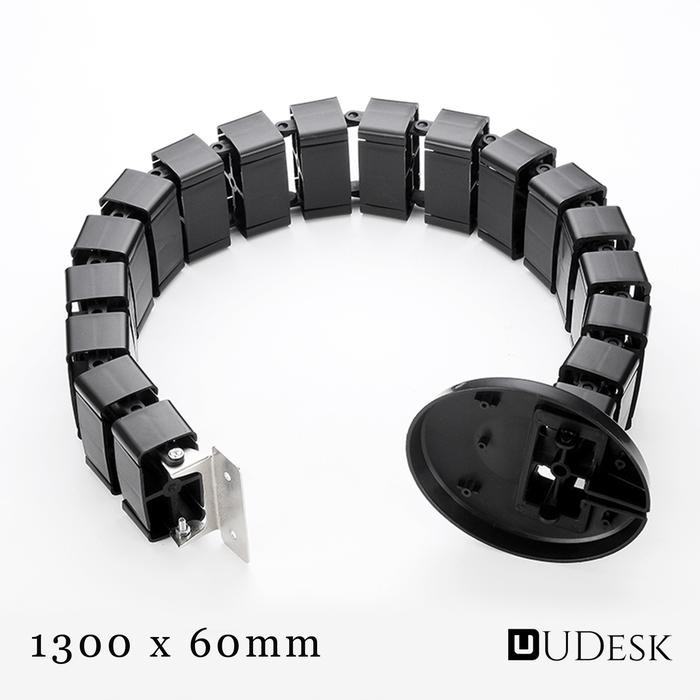 

ID CABLE CHAIN PROTECTOR AND MANAGEMENT SIT STANDING ELECTRIC DESK- UDESK