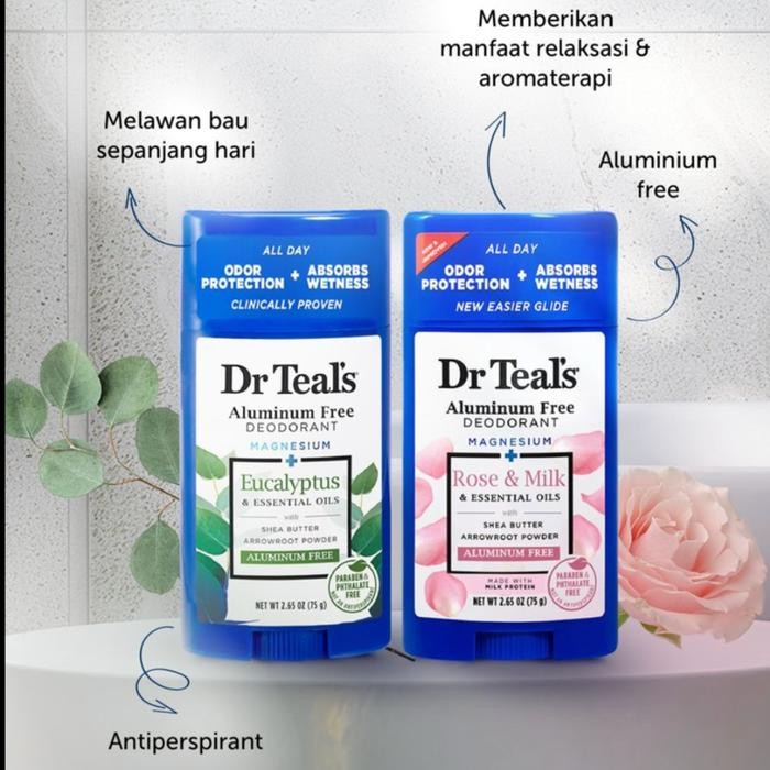 Dr TealS Teals Deodorant Magnesium + Coconut Oil