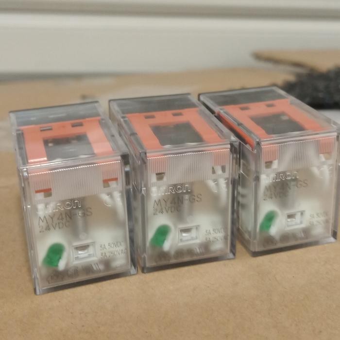 RELAY OMRON MY4N-GS 24VDC MY4N GS 24V DC
