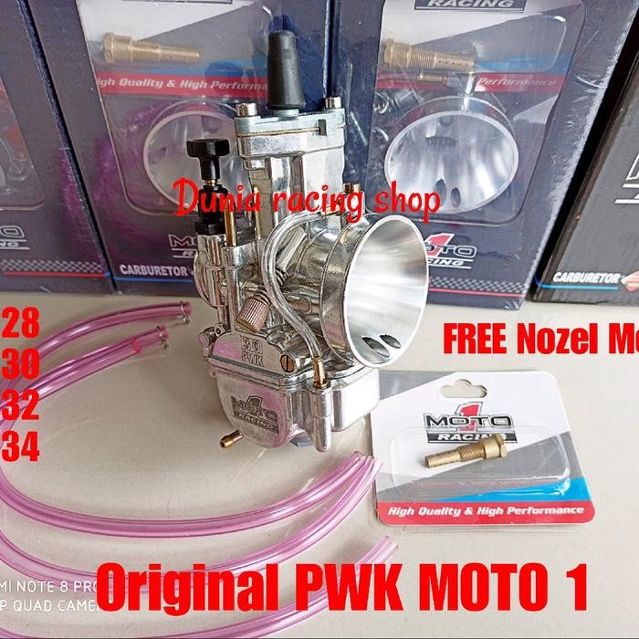 Karbu Karburator Carbu Pwk Moto 1 Pwk 28 30 32 34 Original Moto 1