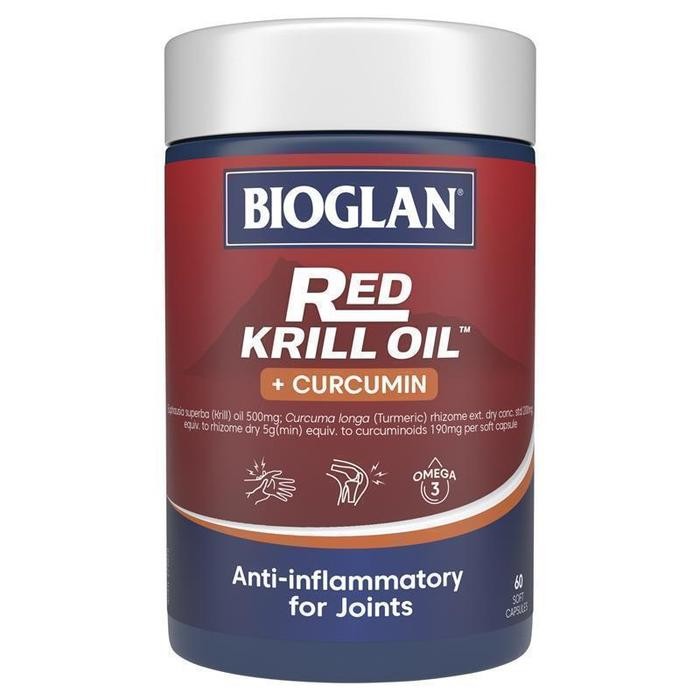

Bioglan Red Krill Oil + Curcumin 60 Capsules