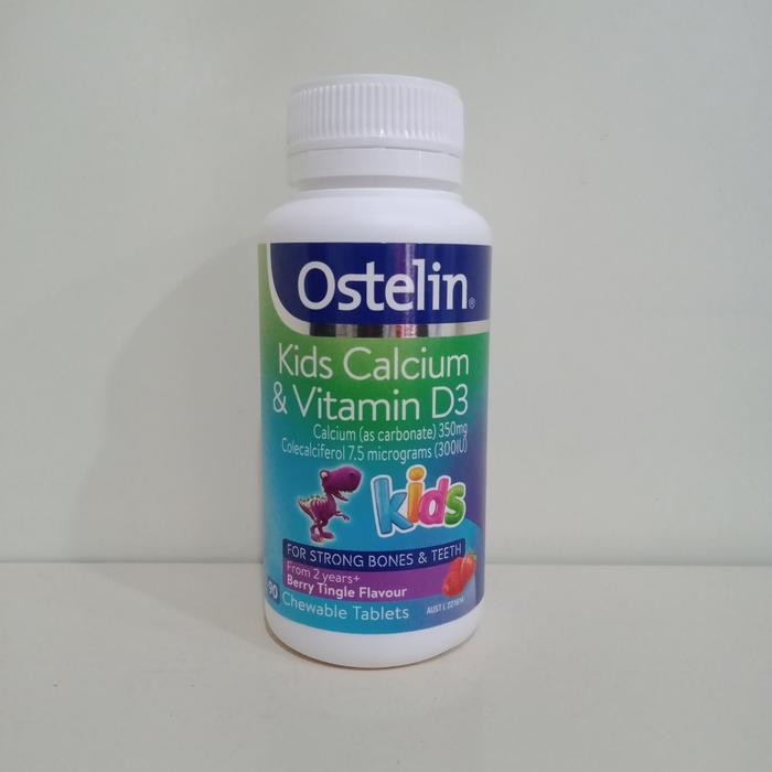 

Ostelin Kids Calcium & Vitamin D3 90 Chewable Tablets